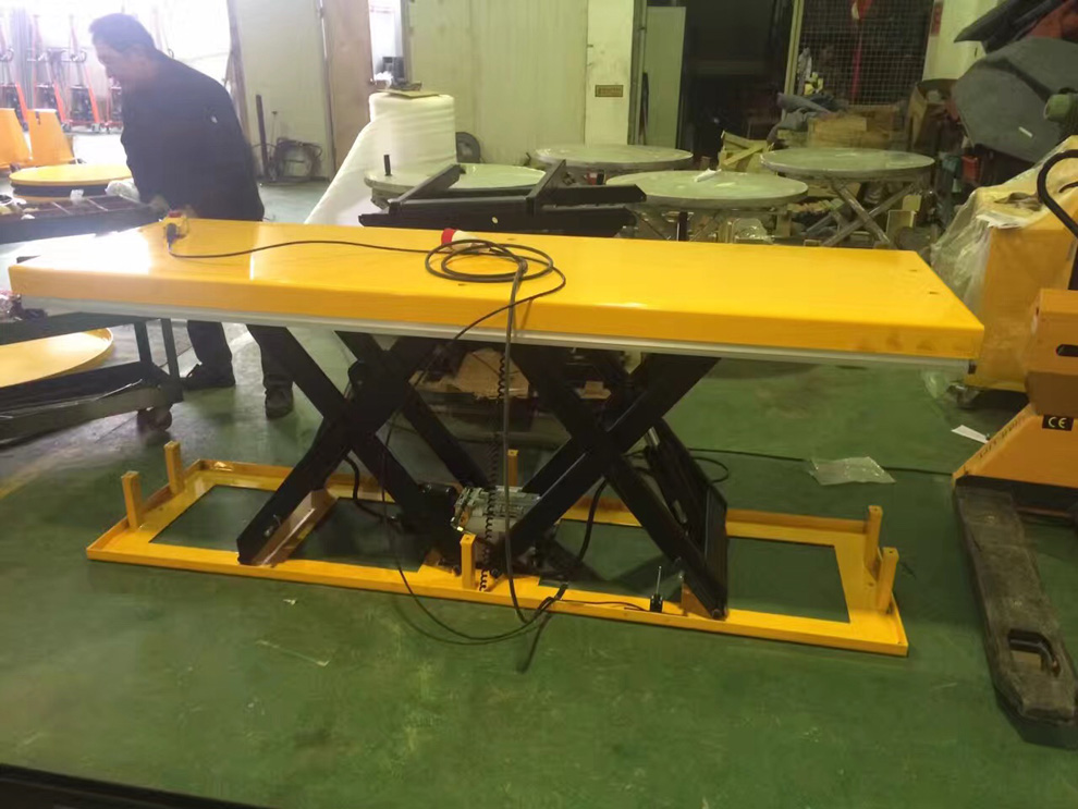 ETYY double scissor stationary electric lifting table